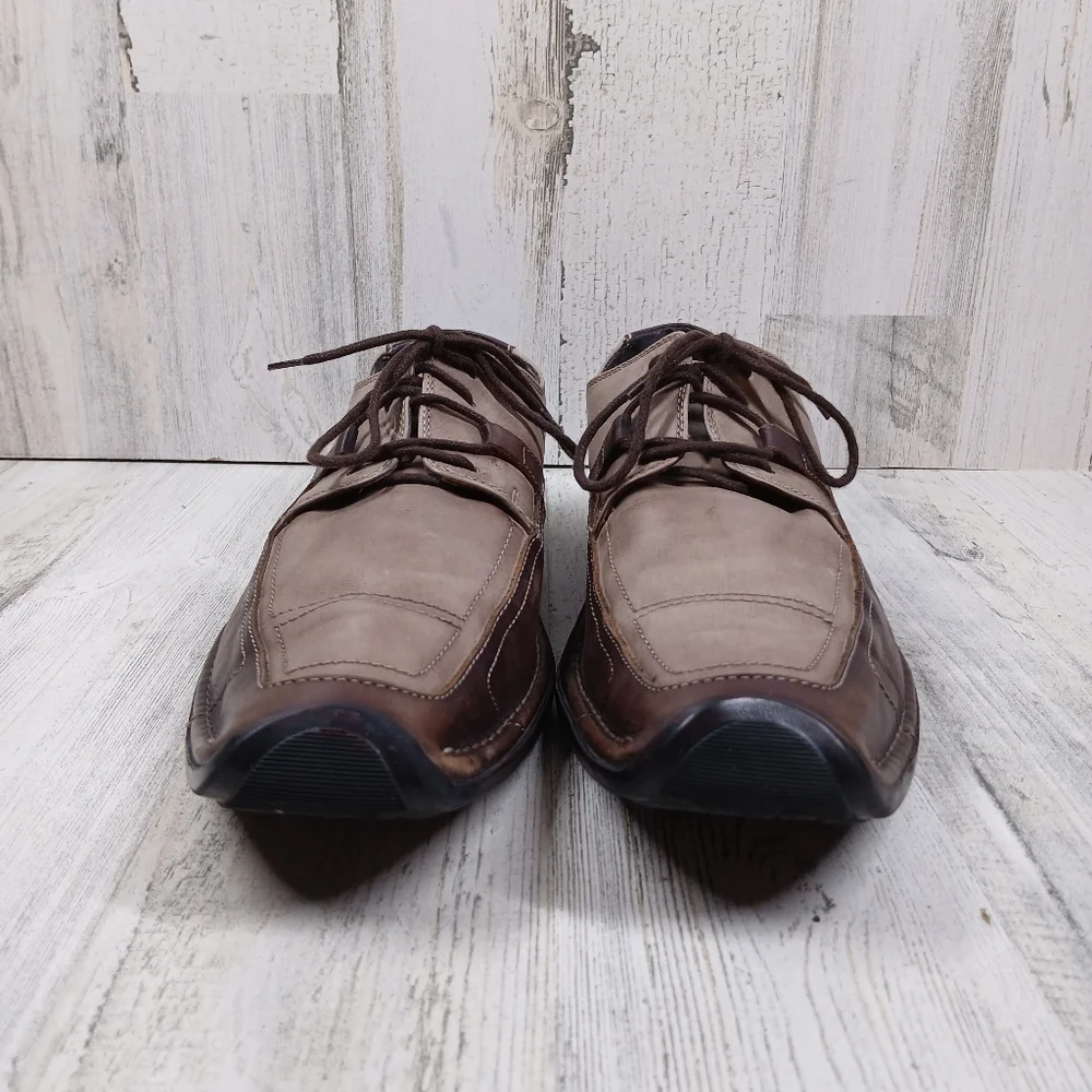 Bacco Bucci Men's‎ Brown Leather Lace Up Oxford Shoes #1064